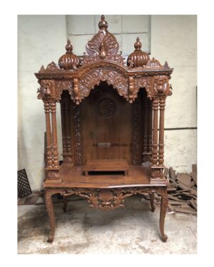 wooden mandir