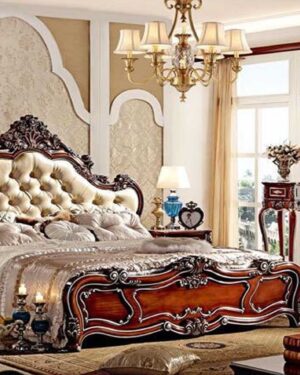teakwood bed