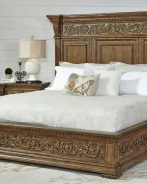 teakwood bed