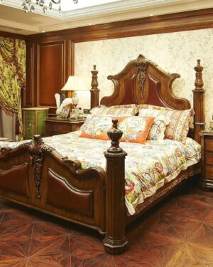 teakwood bed