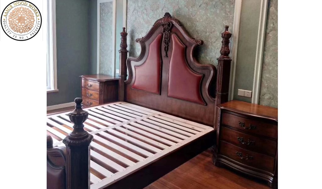 teakwood bed