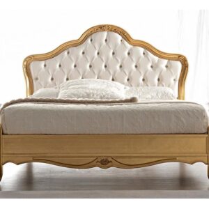 Milan’s Antique Royal Handcarved Teakwood King Size Bed