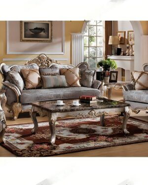 Oliver’s Design Royal Handcarved Teakwood Sofa Set