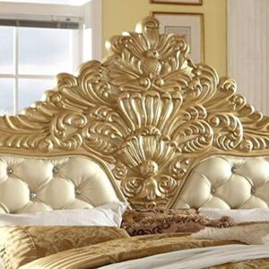 Oliver’s Designed Royal Handcarved Teakwood King Size Bed