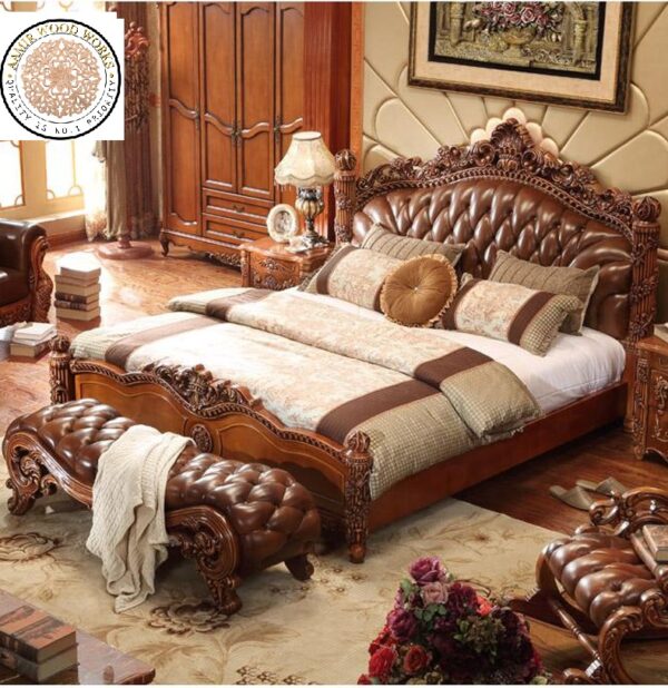 teakwood bed