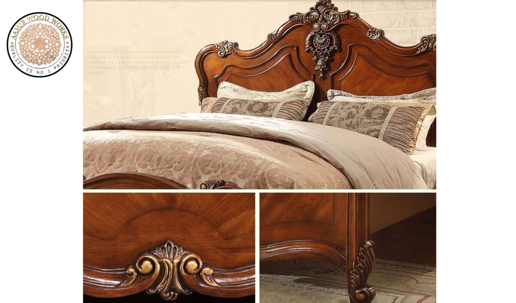 teakwood bed