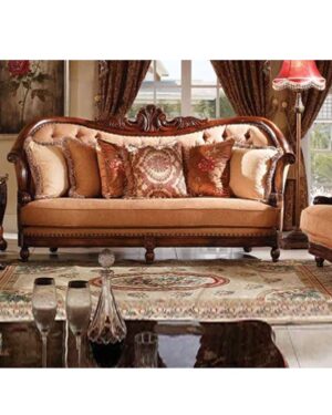 Designer Antique Royal Handcarved Teakwood Sofa Set