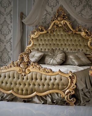 teakwood bed
