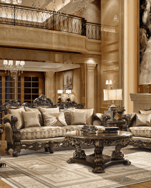 Crown Prince Designer Ultra Luxurious Teakwood Sofa Set