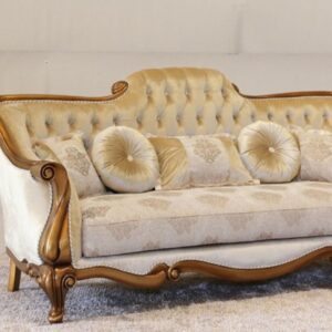 Oriental Designer Handcarved Teakwood Sofa Set 3+2+1+1