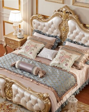 teakwood bed