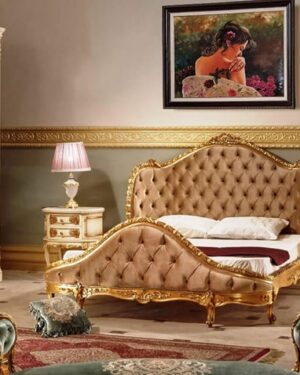 teakwood bed