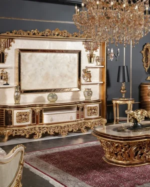 A Navi Mumbai Royal Handcrafted Luxury Sofa Set