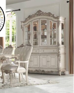 Handcarved Teak Dining Table Set – Ultra Premium Collection