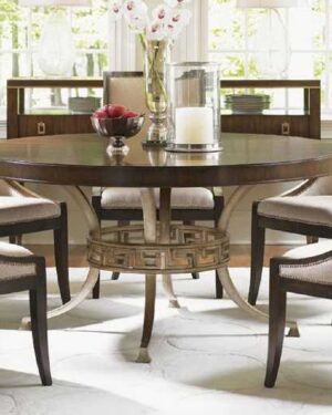 Handcrafted Teak Dining Set – Luxury Villa Collection 6-Seater
