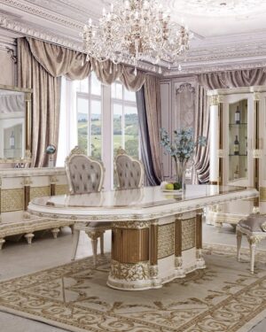 Premium Villa Dining Table – Bespoke Teakwood Craftsmanship