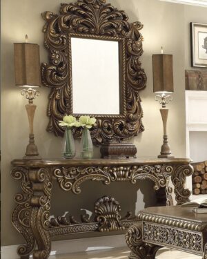 Velvet Touch Handcarved Dressing Table