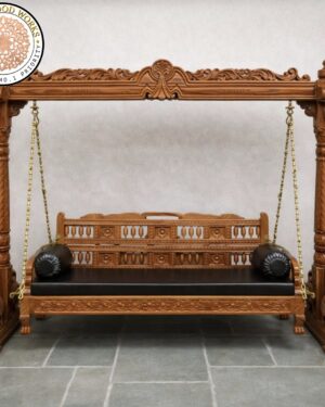 Imperial Teakwood Jhulla with Stand