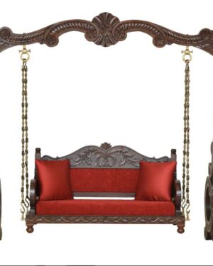 Grand Palace Handcarved Swing with Stand