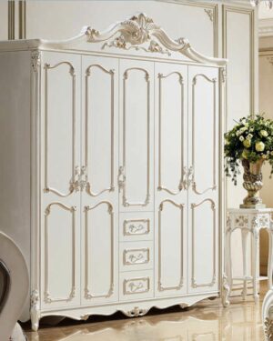 Grandeur Classic European Storage Wardrobe Cabinet