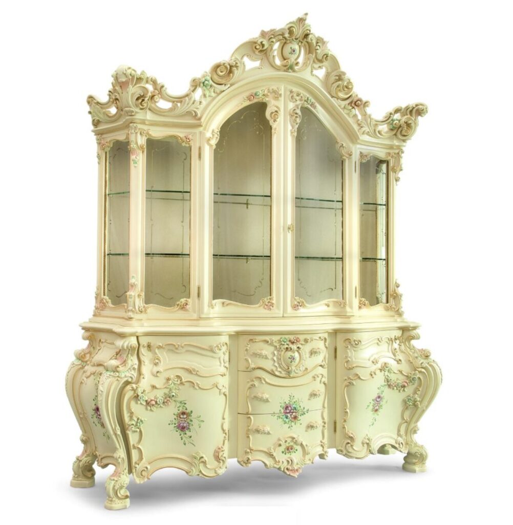 Majestic Dining Display Crockery Showcase Cabinet - Aamir Wood Works