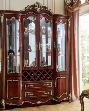 Chateau Luxe Display Crockery Curio Cabinet