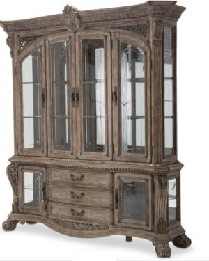 Heritage Glass Display Crockery Cabinet