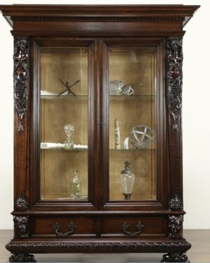 Heritage Glass Display Crockery Sideboard