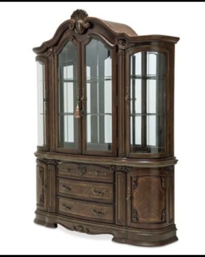 Lavish Villa‑Scale Display Crockery Cabinet