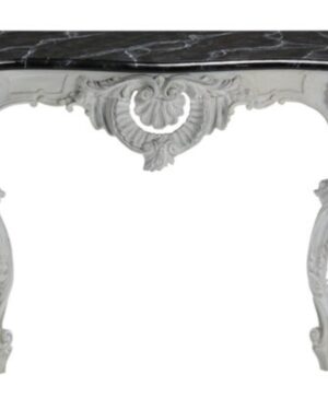 Regal Comfort Handcarved Wooden Console Table