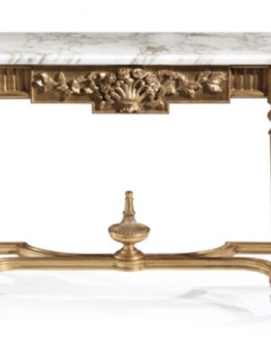 Classical Indian Handcarved Teakwood Console Table